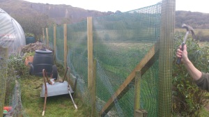 Installing the fencing